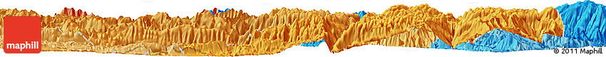 Political Horizon Map of Daping