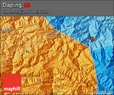 Political Map of Daping