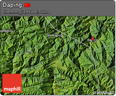 Satellite Map of Daping