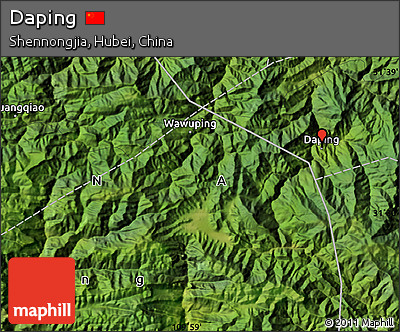 Satellite Map of Daping