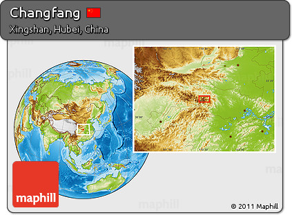 Physical Location Map of Changfang