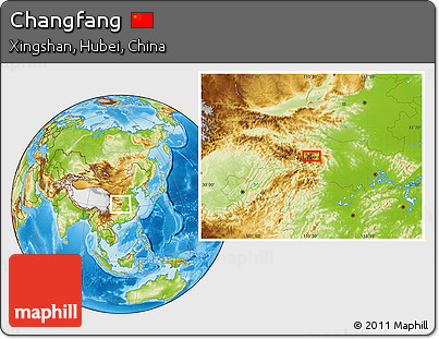 Physical Location Map of Changfang