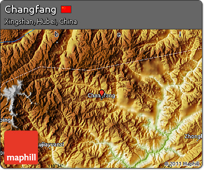 Physical Map of Changfang