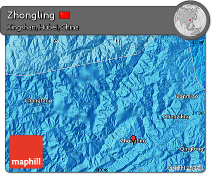 Political Map of Zhongling