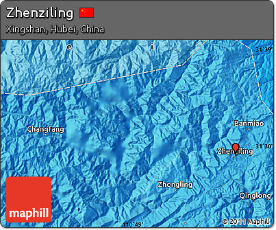 Political Map of Zhenziling