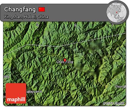 Satellite Map of Changfang