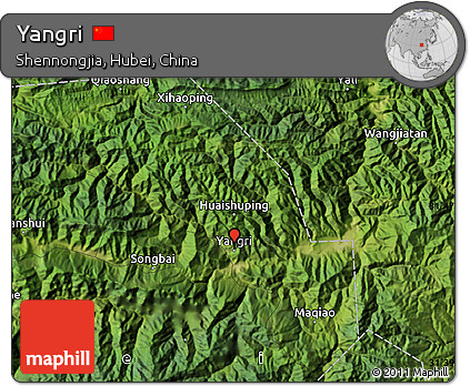 Satellite Map of Yangri