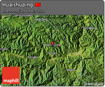 Satellite Map of Huaishuping