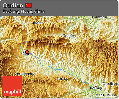 Physical 3D Map of Oudian