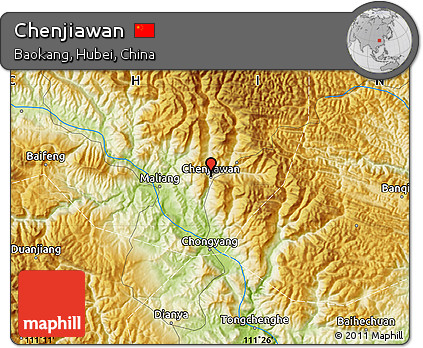 Physical Map of Chenjiawan