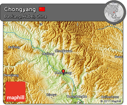 Physical Map of Chongyang