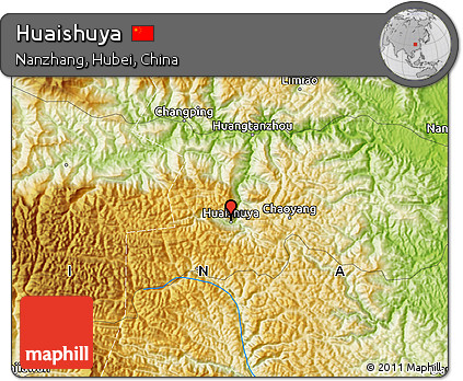 Physical Map of Huaishuya
