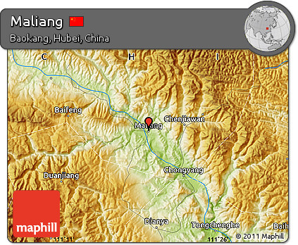 Physical Map of Maliang