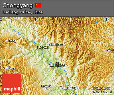 Physical Map of Chongyang