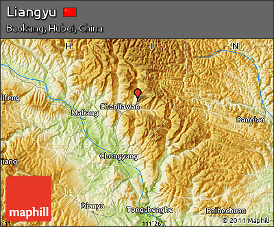 Physical Map of Liangyu