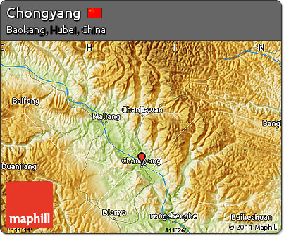 Physical Map of Chongyang