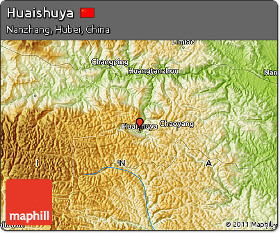 Physical Map of Huaishuya