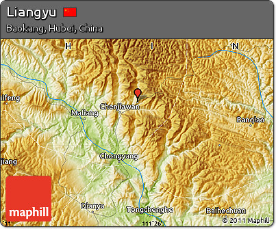 Physical Map of Liangyu