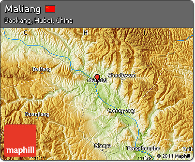 Physical Map of Maliang