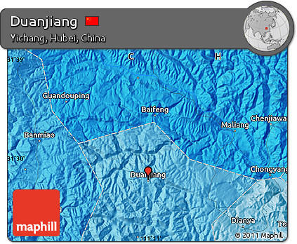 Political Map of Duanjiang