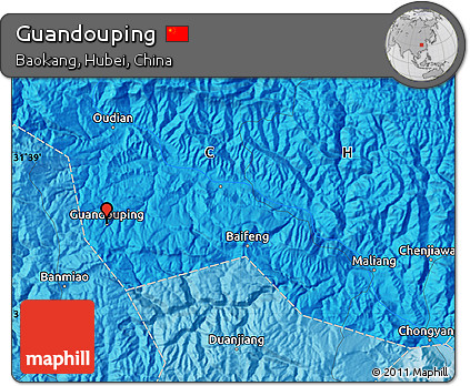 Political Map of Guandouping