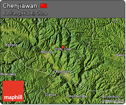 Satellite Map of Chenjiawan