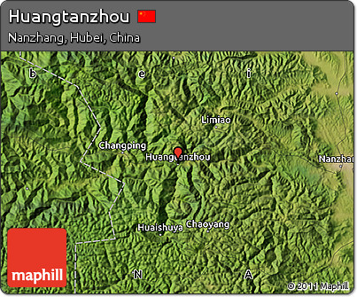 Satellite Map of Huangtanzhou