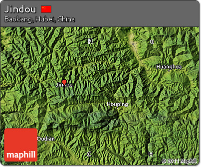 Satellite Map of Jindou