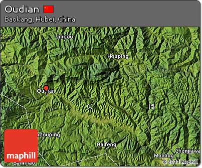 Satellite Map of Oudian