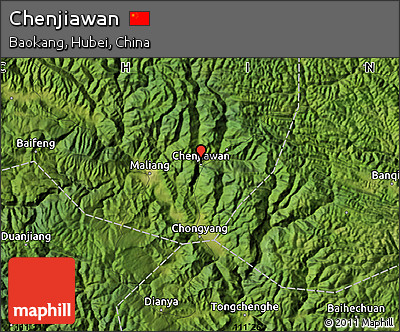 Satellite Map of Chenjiawan
