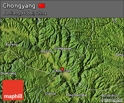 Satellite Map of Chongyang