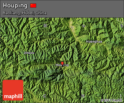 Satellite Map of Houping