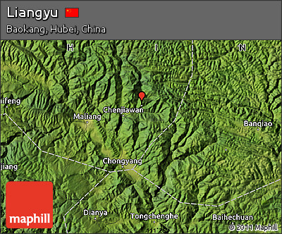 Satellite Map of Liangyu