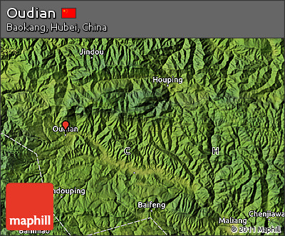 Satellite Map of Oudian