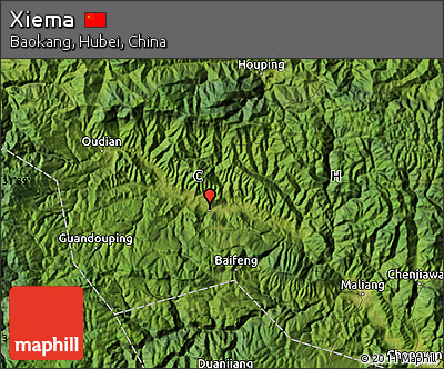 Satellite Map of Xiema