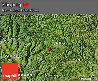 Satellite Map of Zhuping