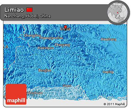 Political Panoramic Map of Limiao
