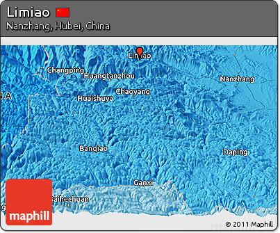 Political Panoramic Map of Limiao