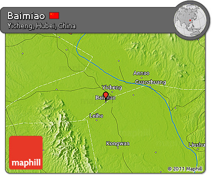 Physical 3D Map of Baimiao