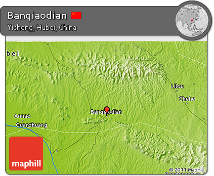 Physical 3D Map of Banqiaodian