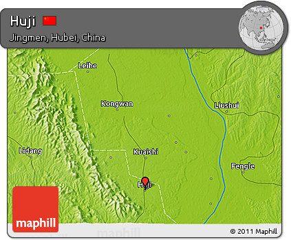 Physical 3D Map of Huji