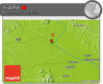 Physical 3D Map of Xiaohe