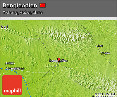 Physical 3D Map of Banqiaodian