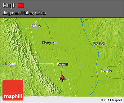 Physical 3D Map of Huji