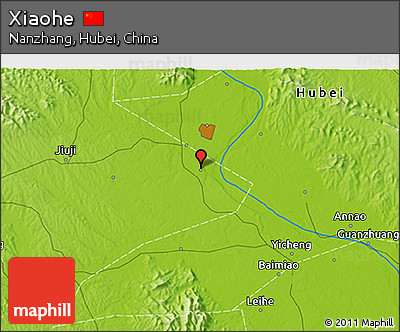 Physical 3D Map of Xiaohe