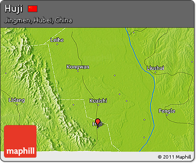 Physical 3D Map of Huji