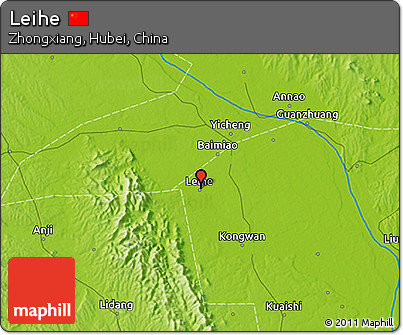 Physical 3D Map of Leihe