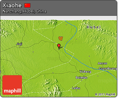 Physical 3D Map of Xiaohe