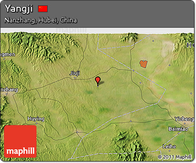 Satellite 3D Map of Yangji