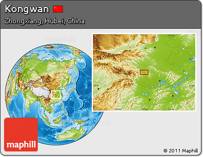 Physical Location Map of Kongwan